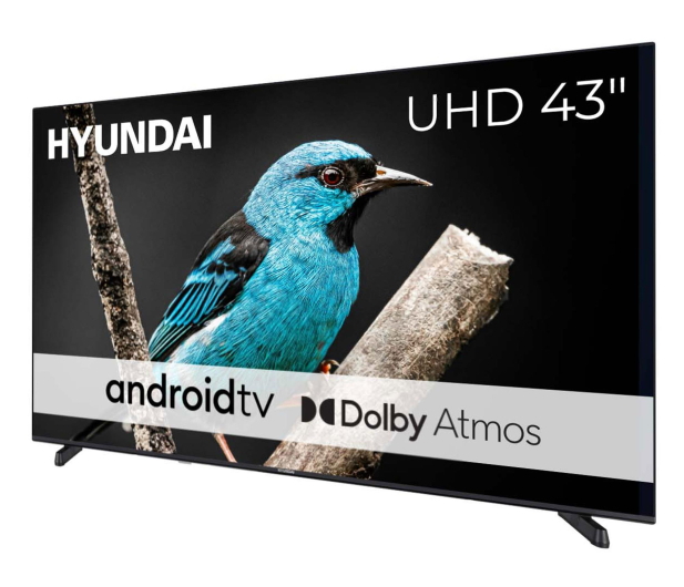HYUNDAI ULX43359GSMART 43''  LED 4K  Android TV Wi-Fi Dolby Atoms - 1339090 - zdjęcie 3